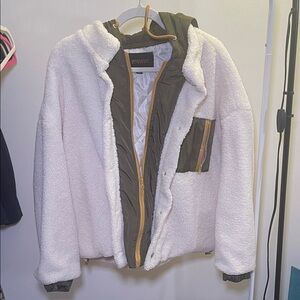 Ambiance Outerwear Sherpa like jacket